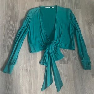 Country Road Emerald green blouse